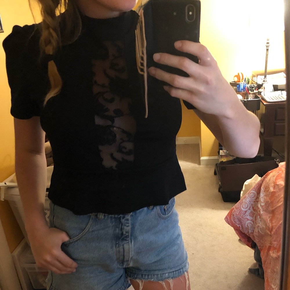 Zara Lace Top